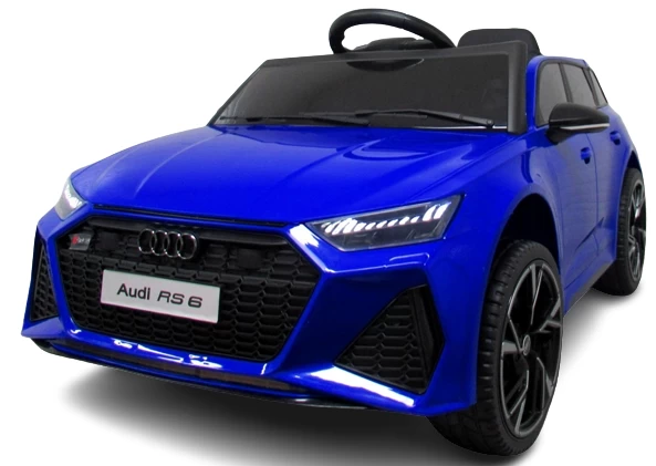 Audi Rs6 Gt Blue Battery Car Eva Leather Pilot