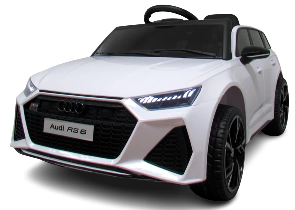 Audi Rs6 Gt White Eva Baterija Automobilinė Odinė Pilotinė Ličio Jonų įkraunama Baterija