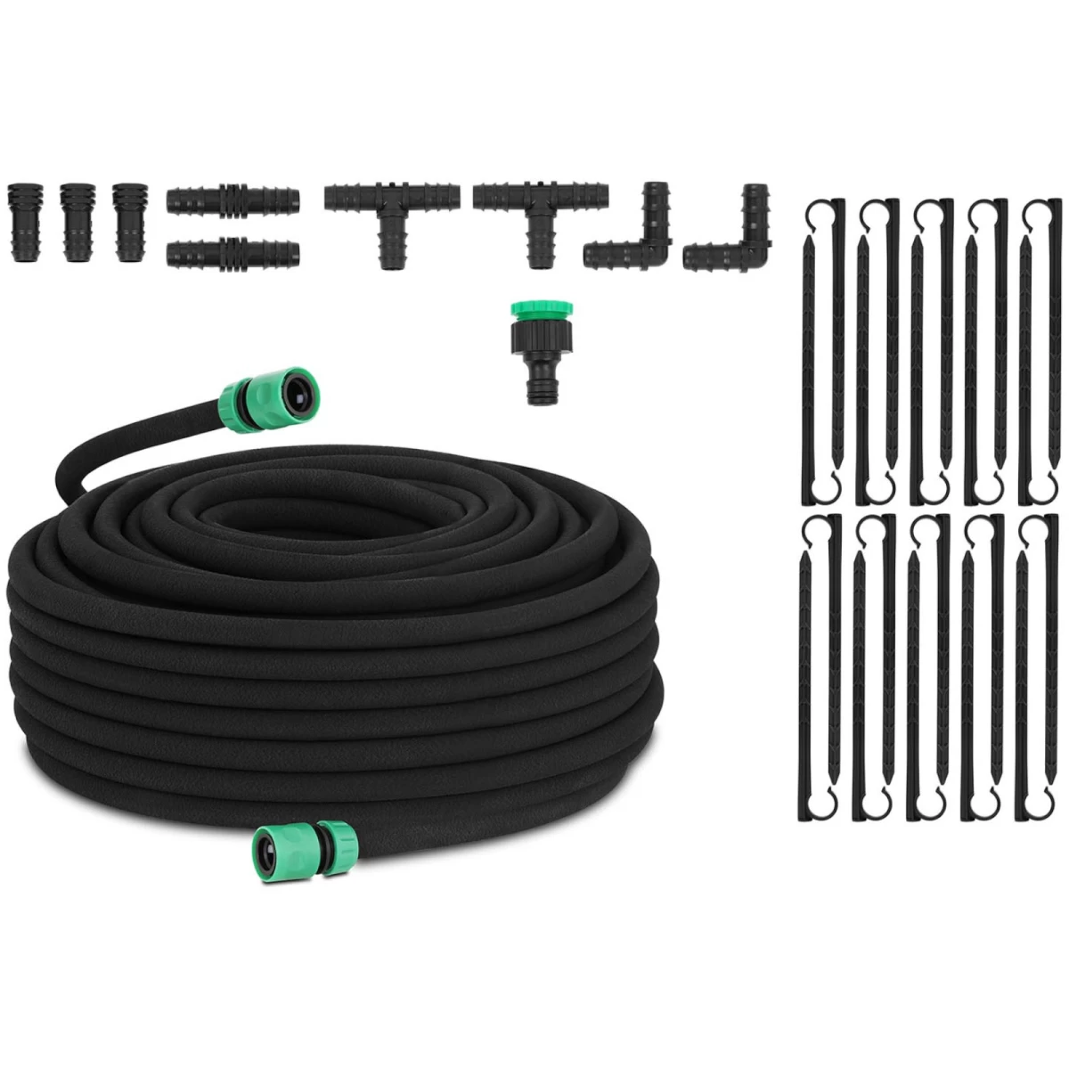 Augalų Lašelinio Laistymo žarna Kit + Kaiščiai 50 M