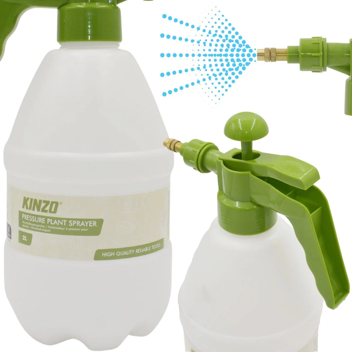 Augalų Slėginis Purkštuvas 2l Kinzo - Mišinys