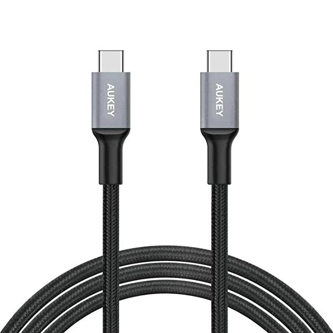 AUKEY CB-CD6 ultrafast  nylon USB C - USB C Cab