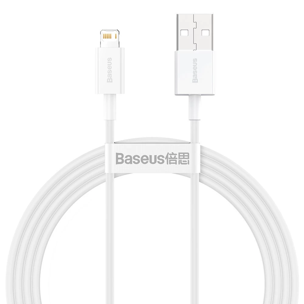 Aukščiausios Kokybės iphone Usb - lightning 1,5 M Kabelis - Baltas