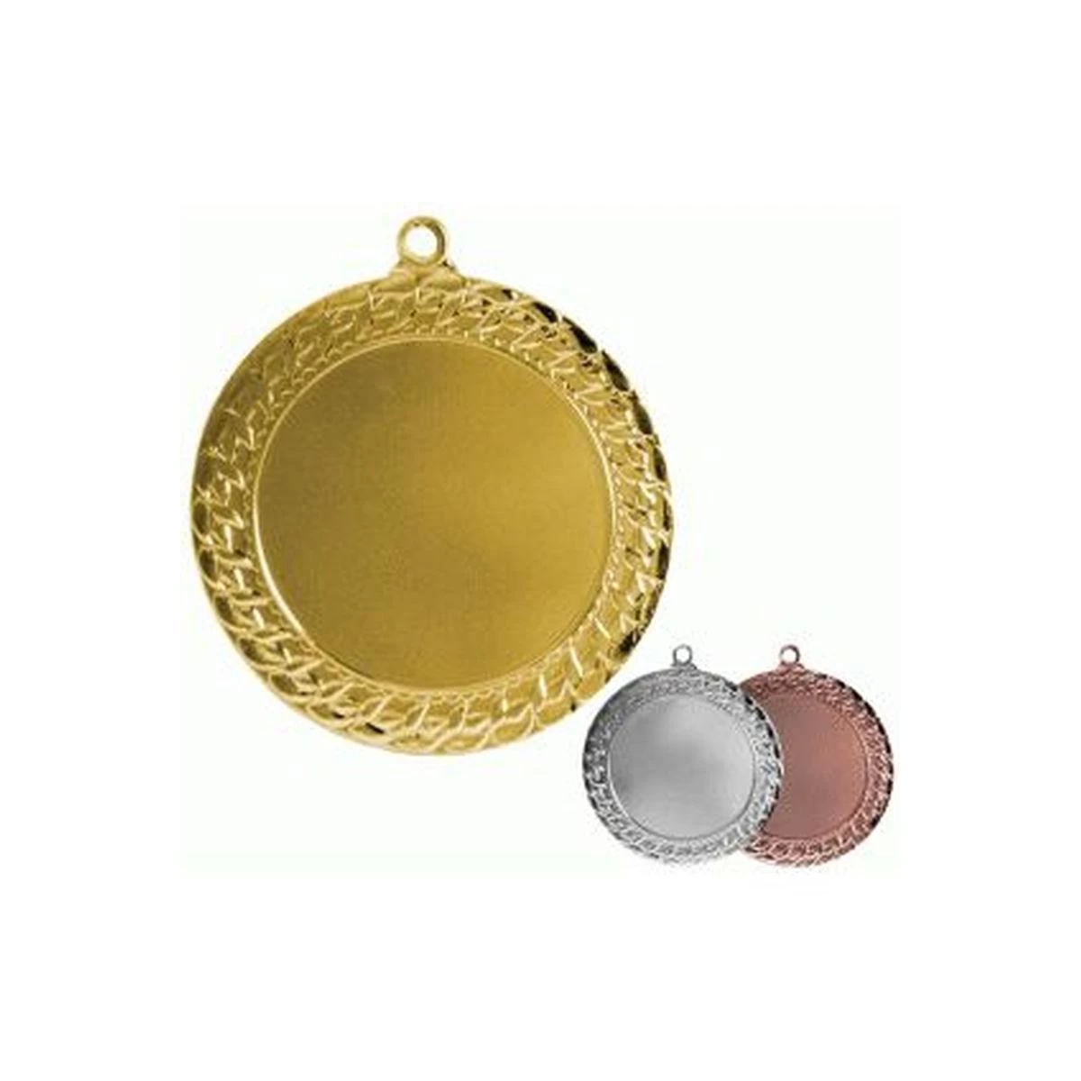 Auksinis Generolo Medalis Su Vieta Emblemai 50 Mm - Plieninis Medalis