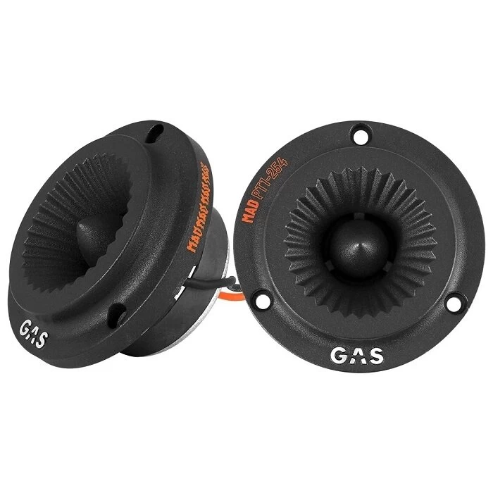 Aukštadažniai garsiakalbiai GAS MAD su kondensatoriais, 2 vnt. PT1-254