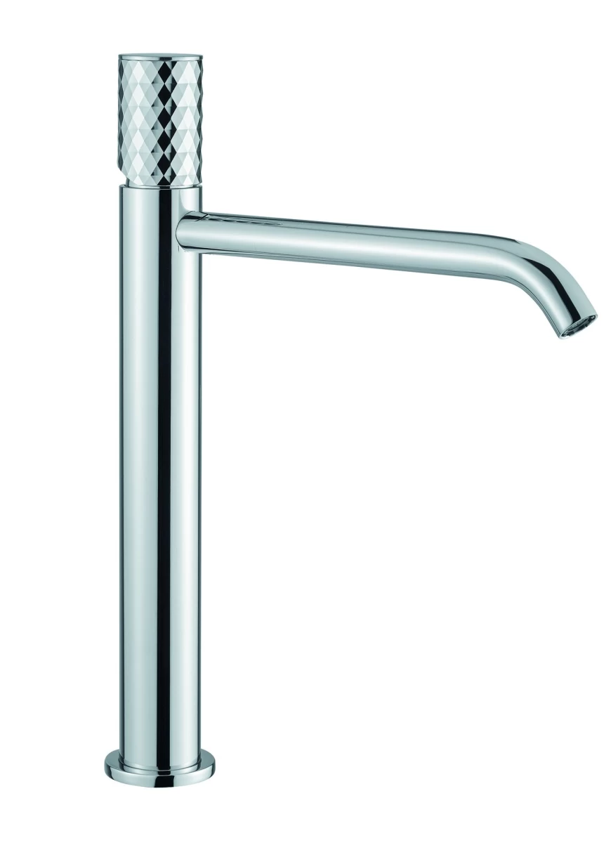 Aukštas maišytuvas praustuvui Fiore Xenon CHARME, chromas/Chrome rankenėlė, 441CRCR5250