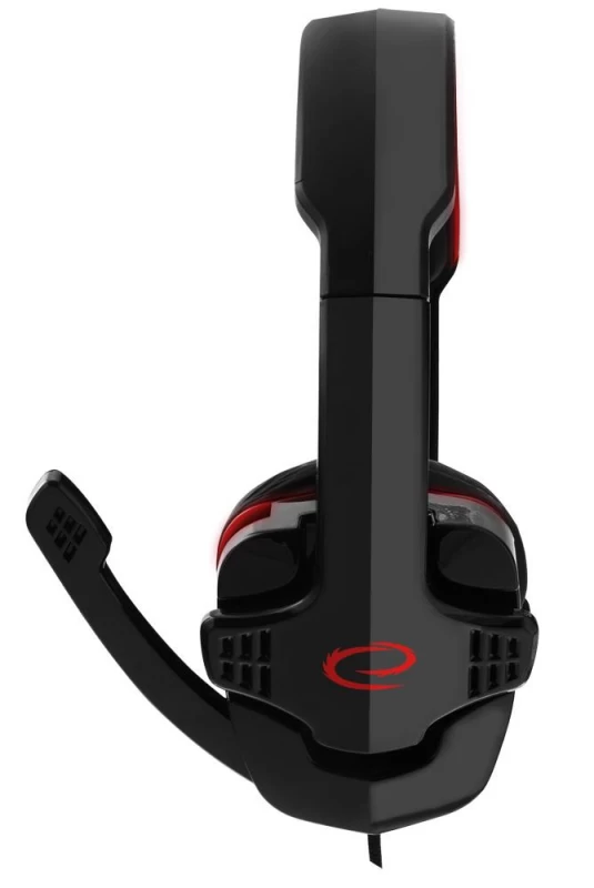 Ausinės Su Mikrofonu Esperanza Egh310r Red Black-red