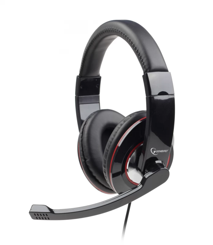 Ausinės Su Mikrofonu Gembird Mhs-001 Black