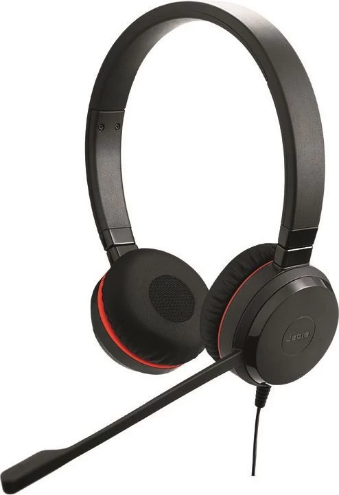 Ausinės Su Mikrofonu Jabra Evolve 30 Ii Black-red