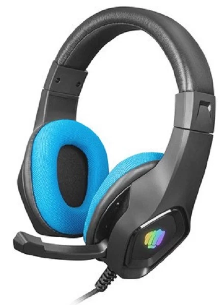 Ausinės Su Mikrofonu Natec Fury Phantom Black/blue