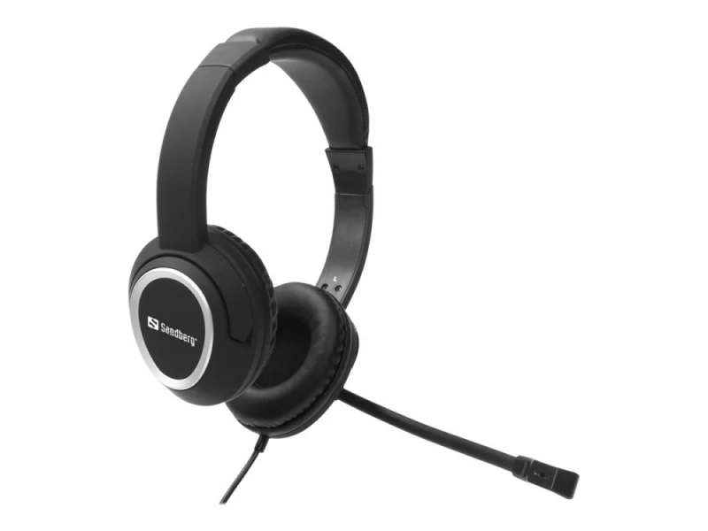 Ausinės Su Mikrofonu Sandberg 126-16 Black