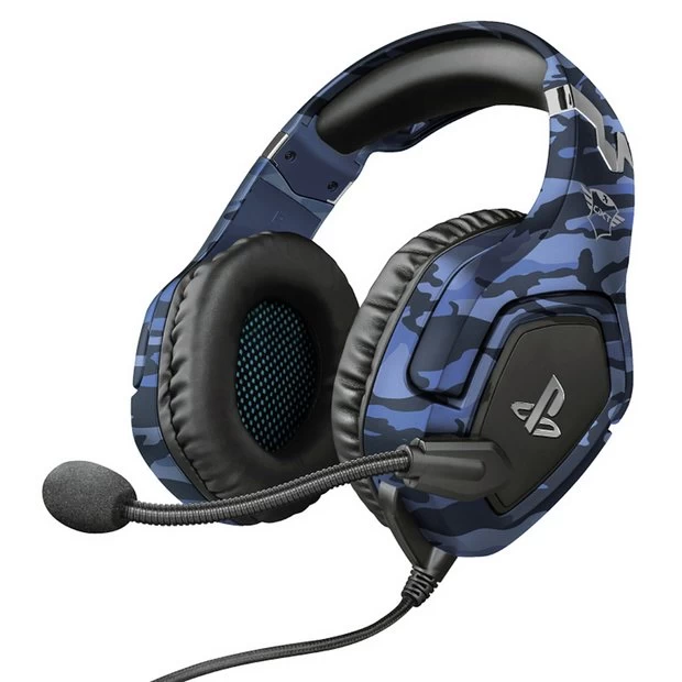 Ausinės Su Mikrofonu Trust Gxt 488 Forze-g Blue
