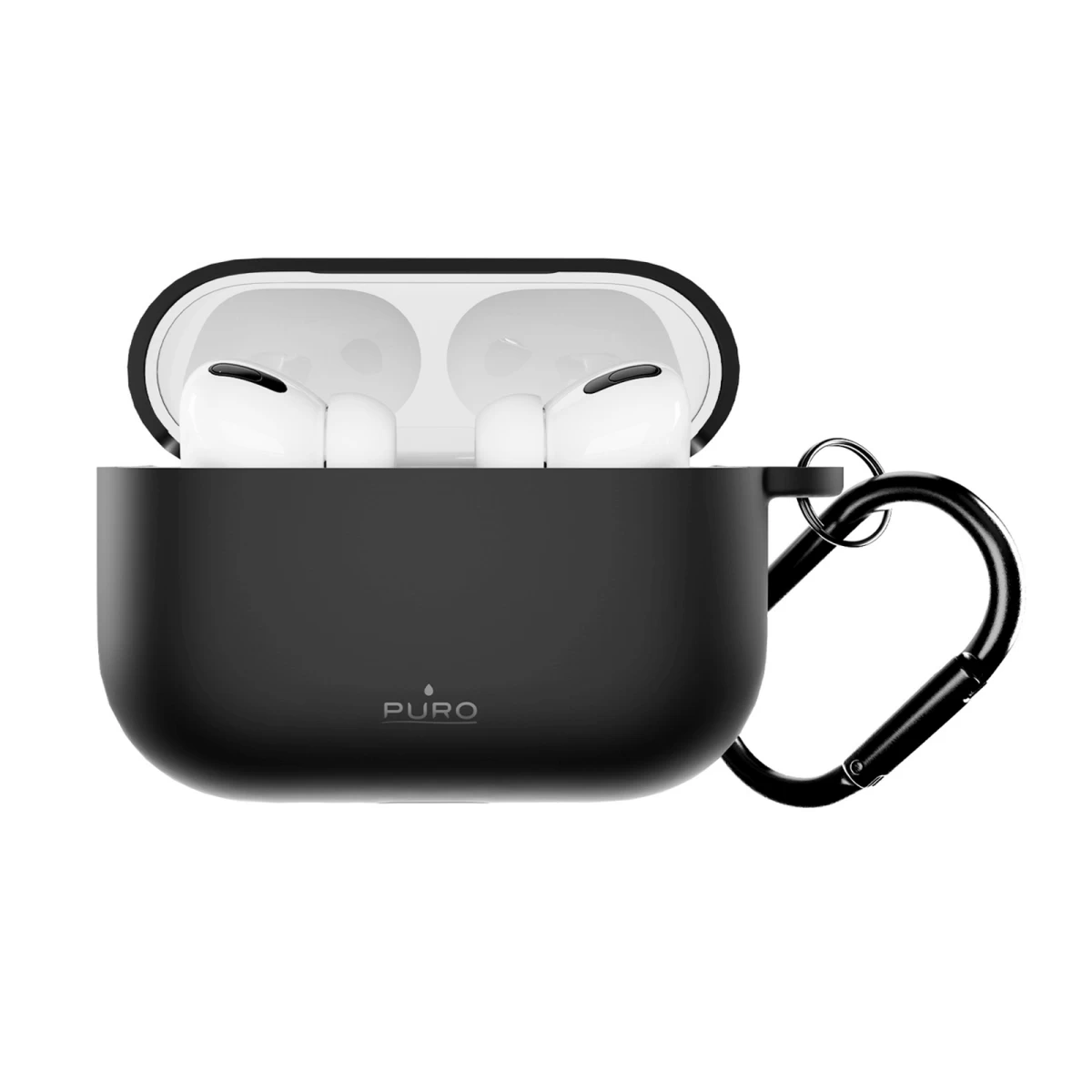 Ausinių airpods Pro 3 Icon Dėklas - Juodas
