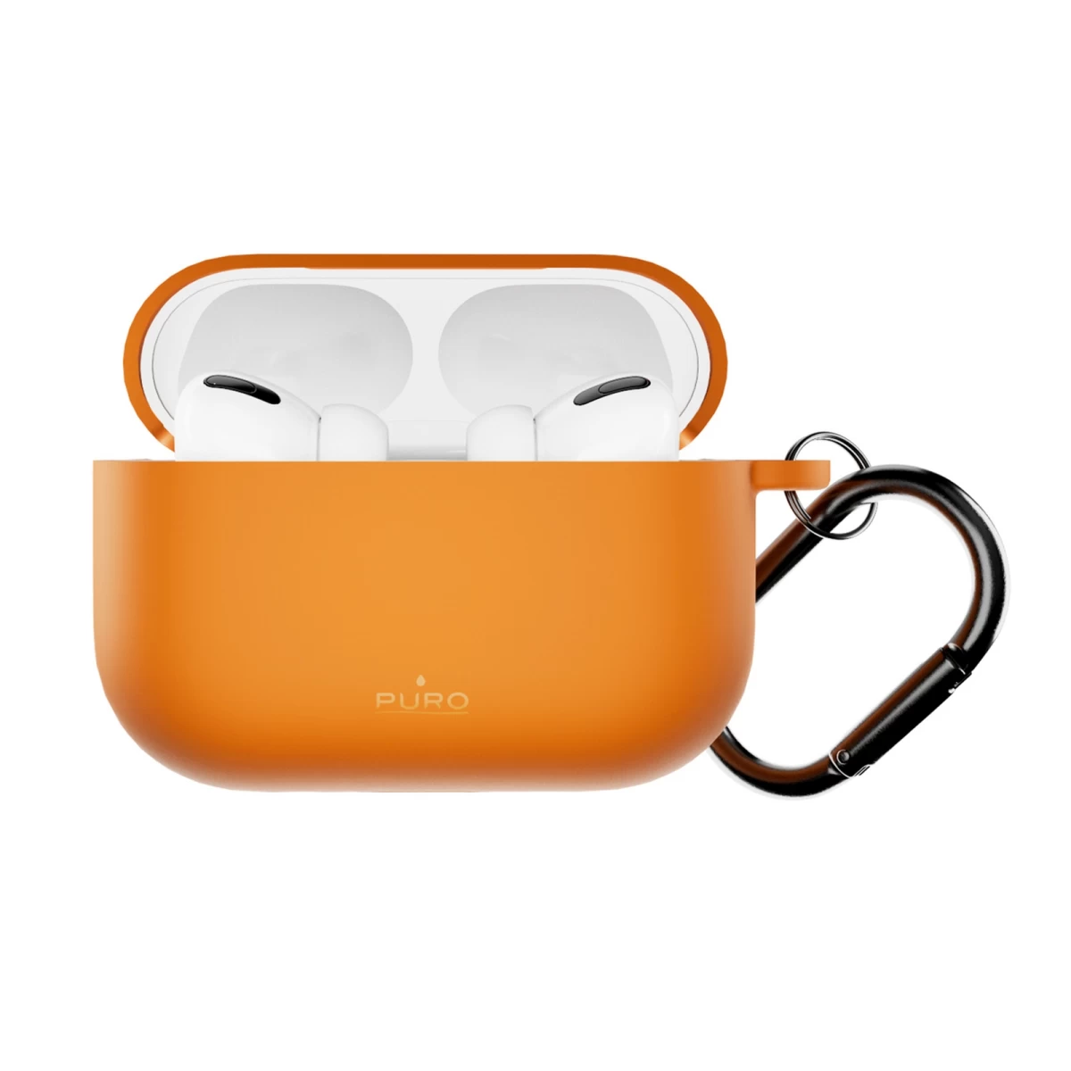 Ausinių airpods Pro 3 Icon Dėklas - Oranžinis