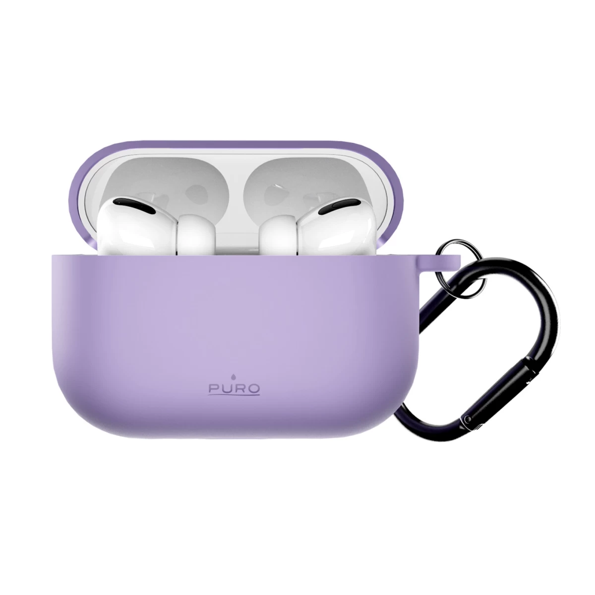 Ausinių airpods Pro 3 Icon Dėklas - Violetinis