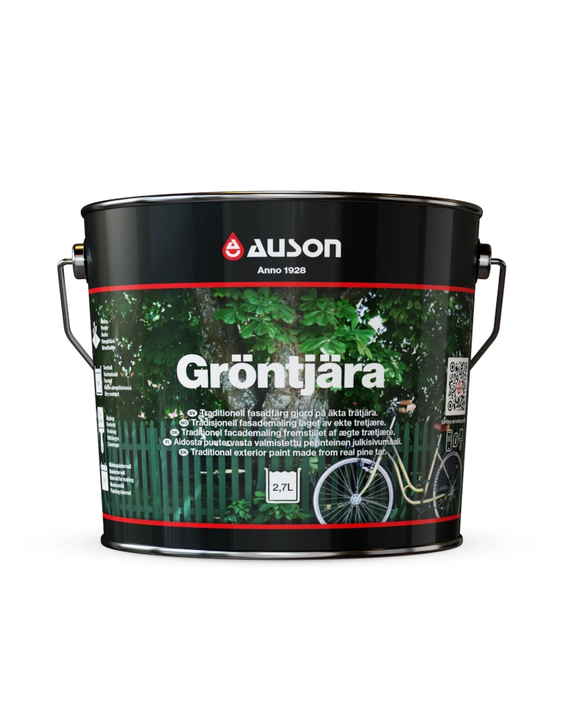 Auson Gröntjära žalia, pušų dervos derva - 2.7 L Auson Gröntjära žalia, pušų dervos derva - 2.7 L