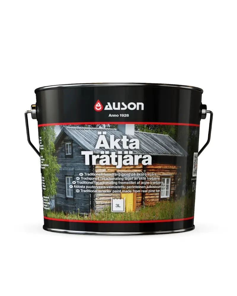 Auson Äkta Trätjära - pušų dervos ilgalaikei medienos apsaugai - 3 L