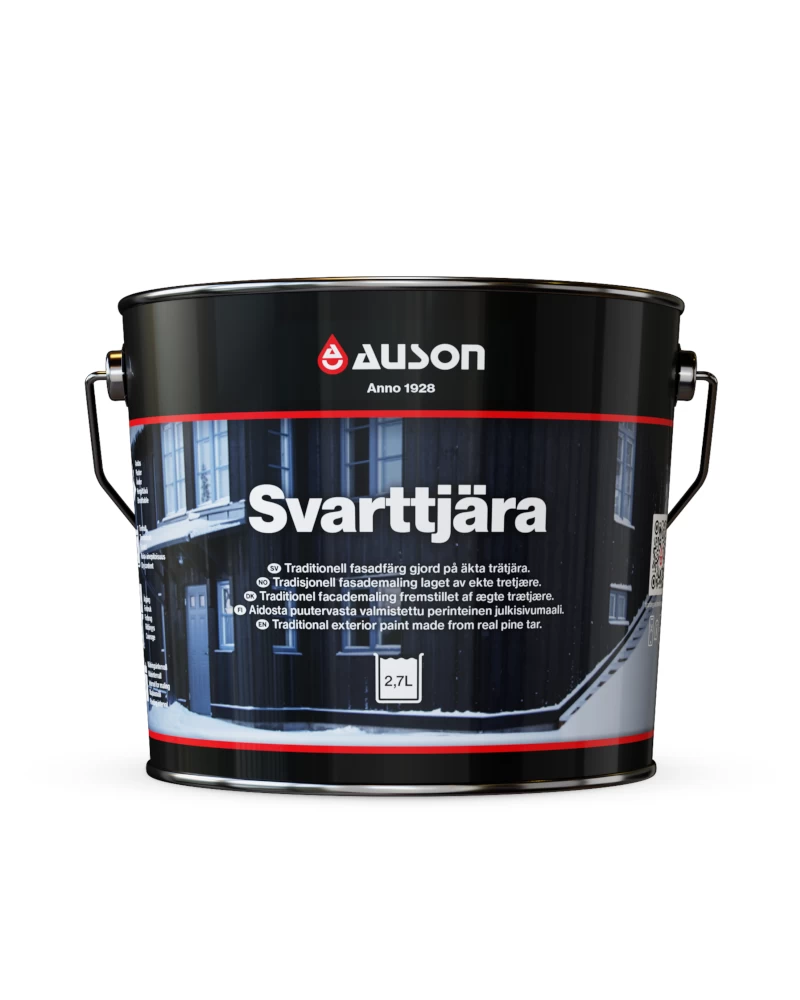 Auson Svarttjära Pušies deguto juodi dažai - 9 L