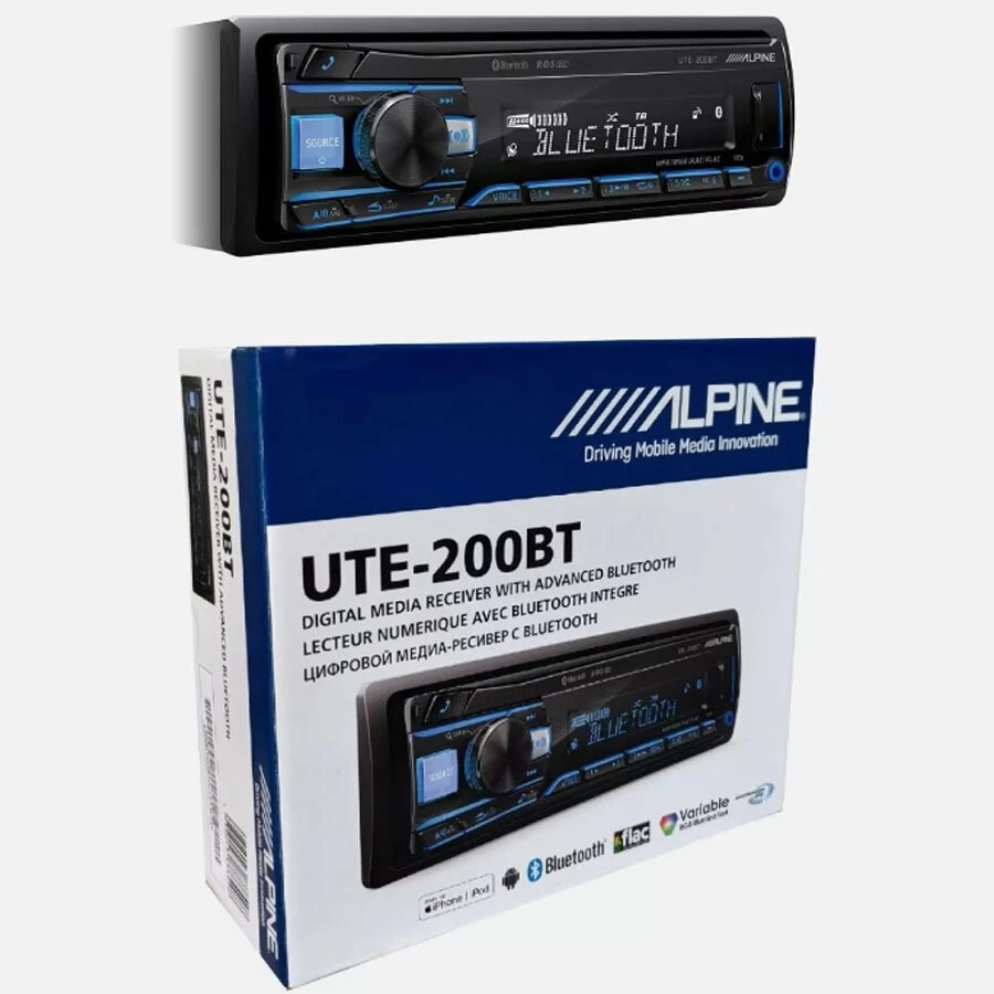 Automagnetola Alpine UTE-200BT