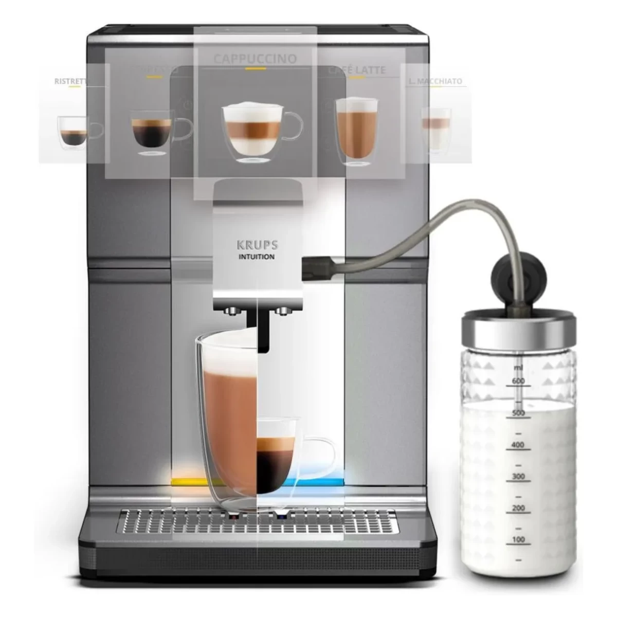 Automatinis Kavos Aparatas Krups EA875E Intuition Preference+