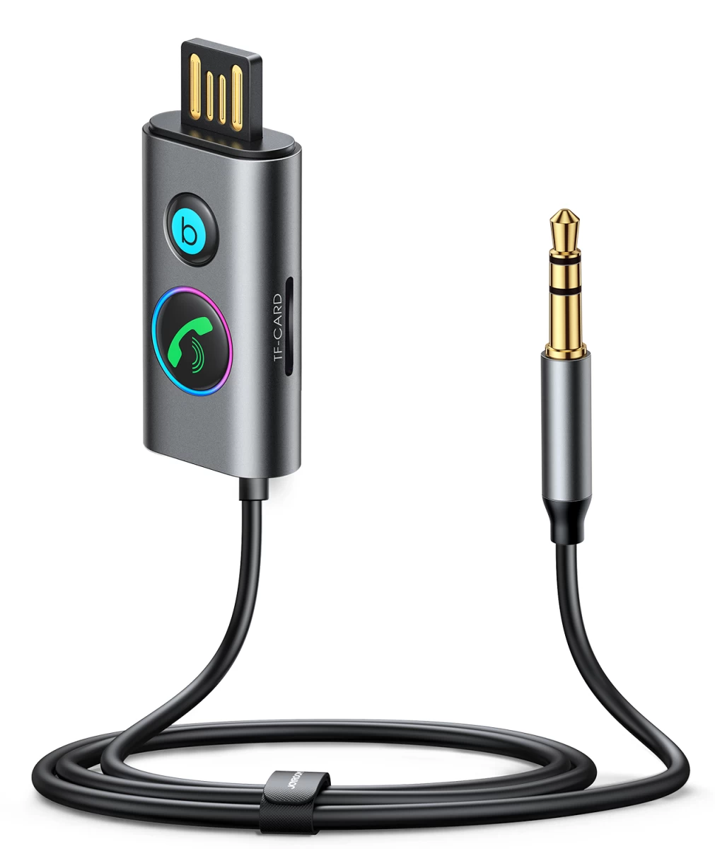 Automobilinis Belaidis Garso Imtuvas Usb Aux Tf Kortelė Jr-cb7 Grey