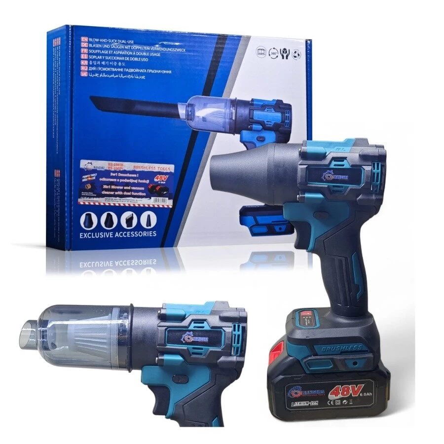 Automobilinis dulkių siurblys ir pustūvas 48V Rangerz, RS-2565Y