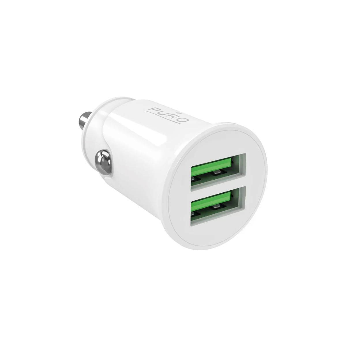 Automobilinis įkroviklis 2x Usb-a pro Lite 10w - Baltas