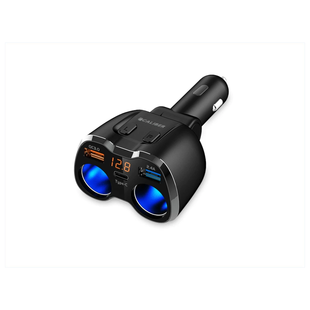Automobilinis įkroviklis – žiebtuvėlis Caliber PS 23 (Ekspozicinė prekė)