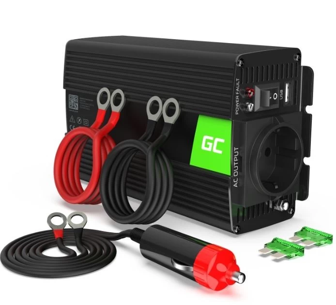 Automobilinis Inverteris Green Cell Inv02de