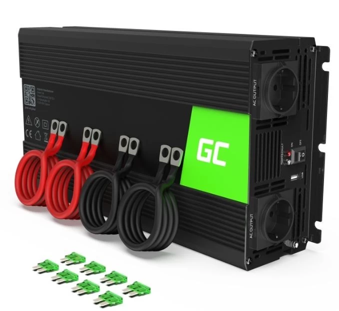 Automobilinis Inverteris Green Cell Inv12
