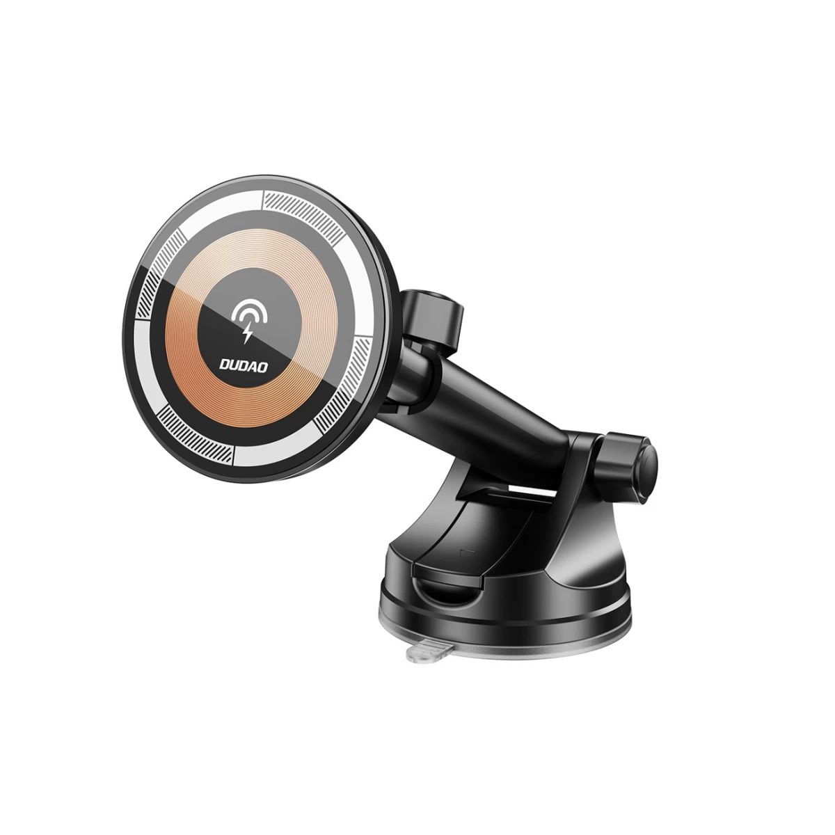 Automobilinis Laikiklis Išmaniajam Telefonui Su magsafe 15 W Belaidžiu įkrovikliu - Juodas