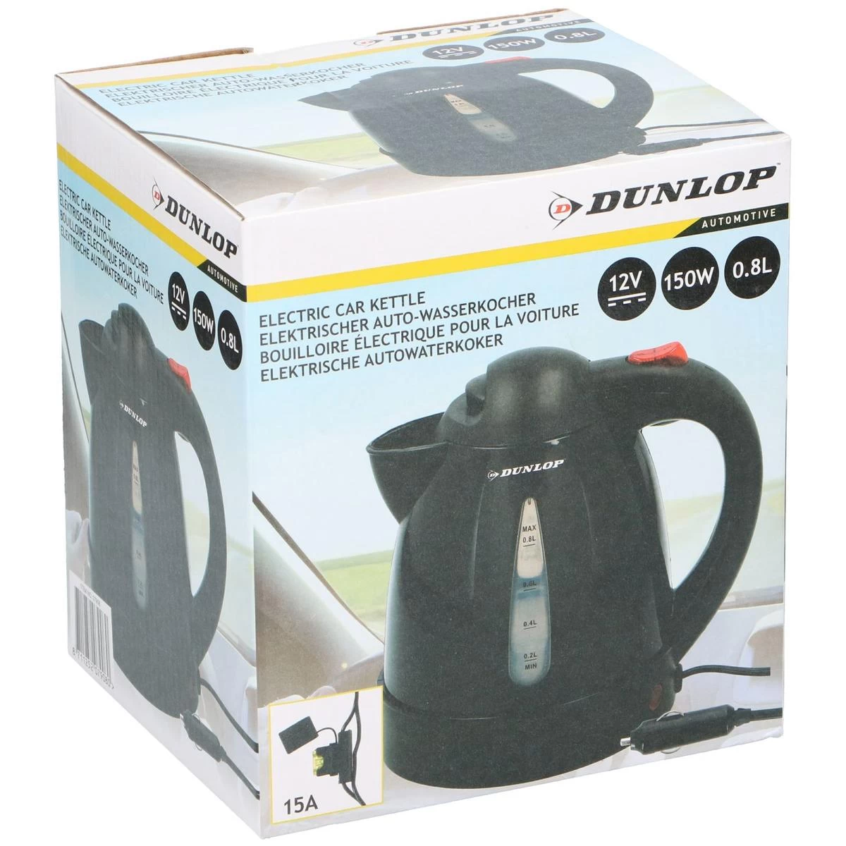 Automobilinis Virdulys 12v Talpa. 0,8 L Dunlop