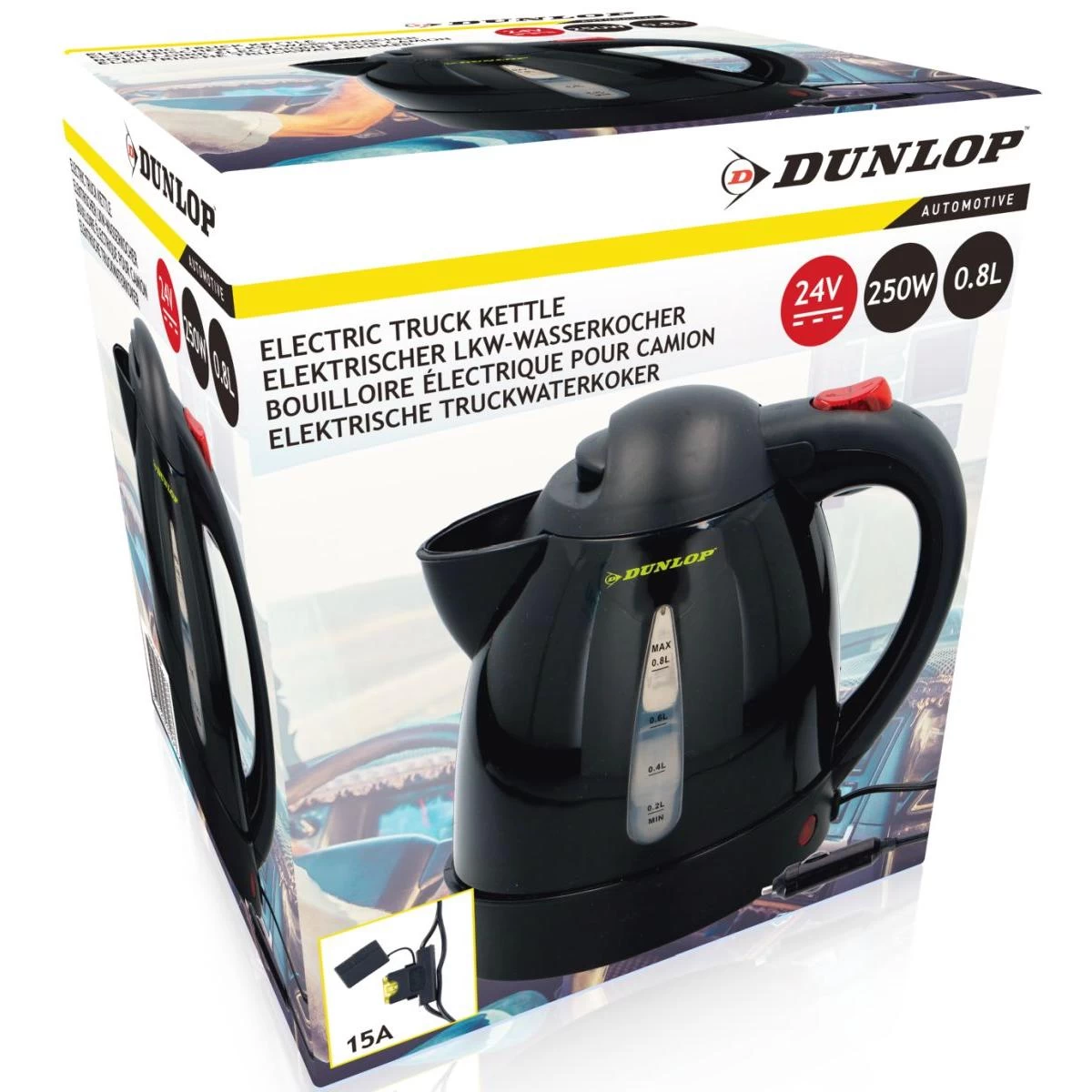 Automobilinis Virdulys 24v Talpa. 0,8l Dunlop