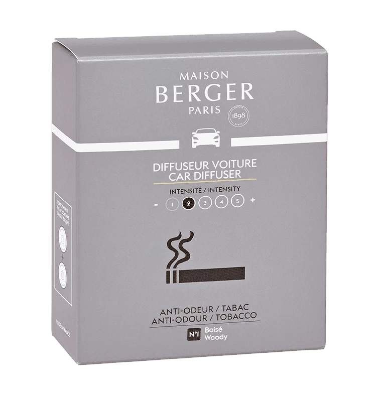 Automobilio kvapo papildymas Maison Berger Anti-Odour Tabacco No.1