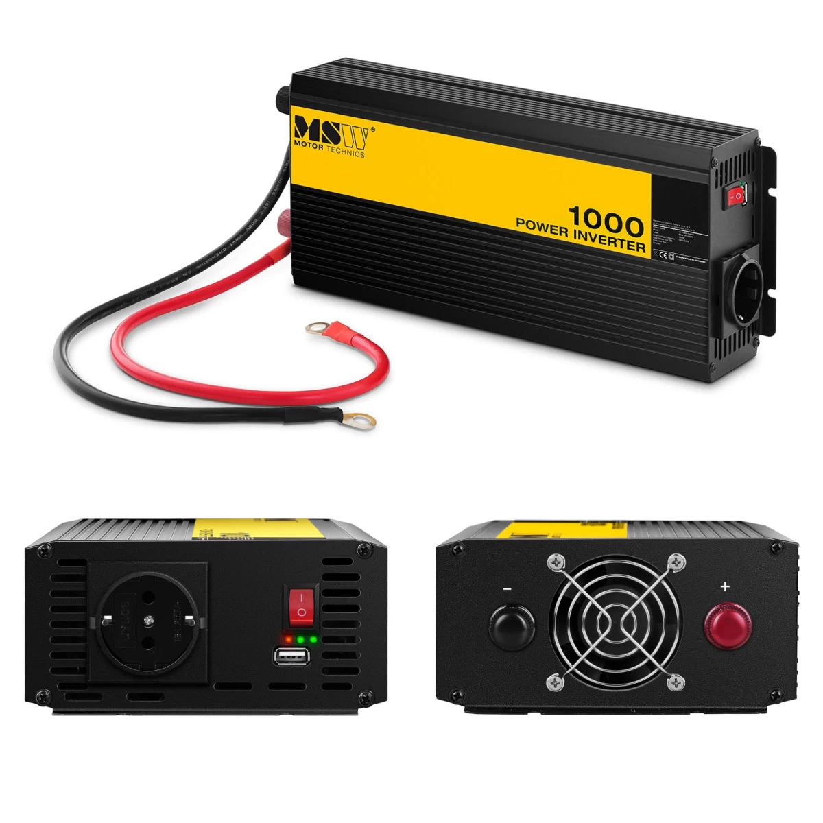 Automobilių Akumuliatoriaus įtampos Keitiklis 1000/2000w