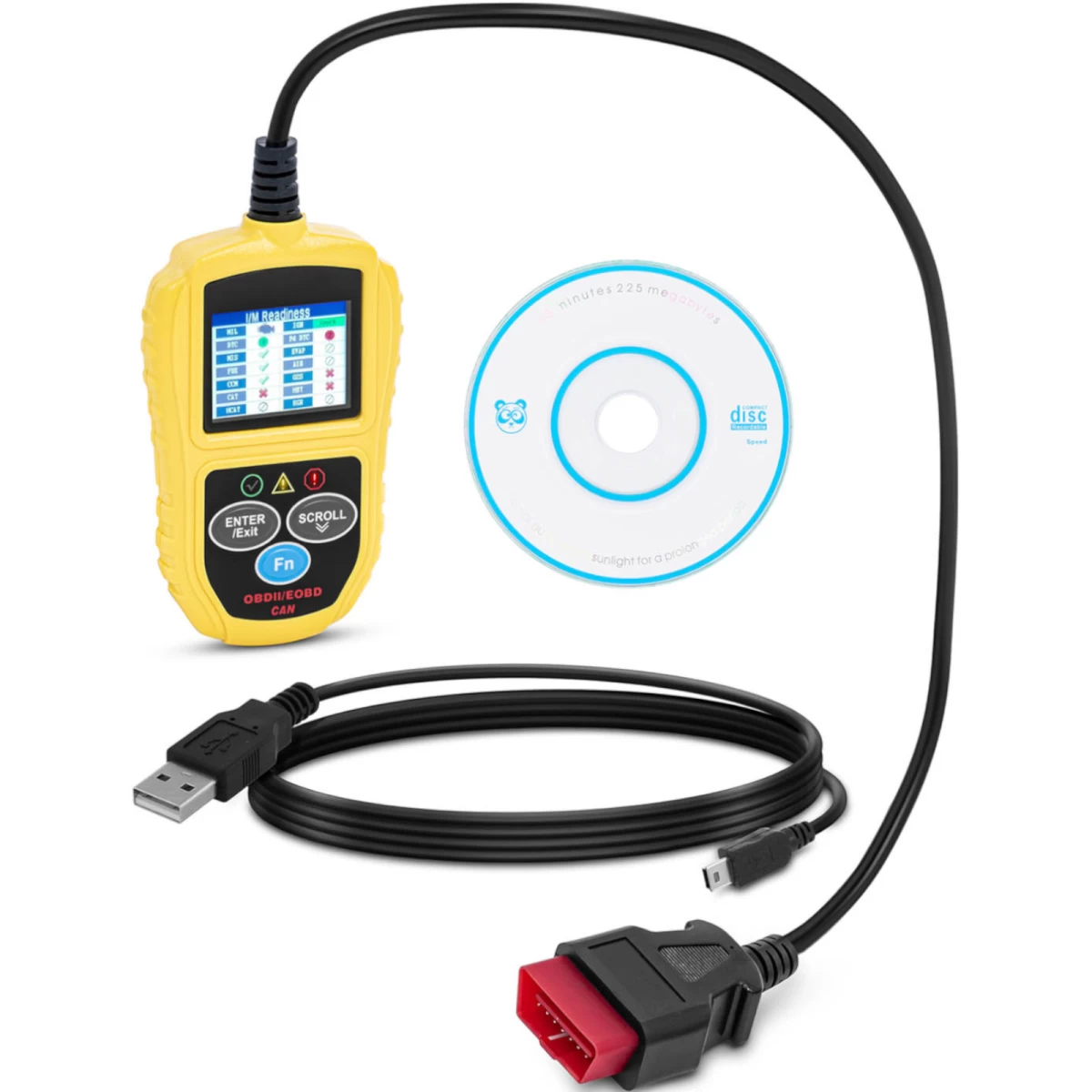 Automobilių Diagnostikos Skeneris Obd2 8-18 V Vin / Id / Cvn / Pcm / Ecu