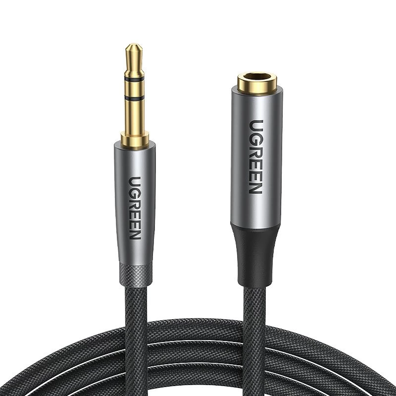 Aux Kabelio Ilgintuvas Su 3,5 Mm Mini Lizdu 1 M
