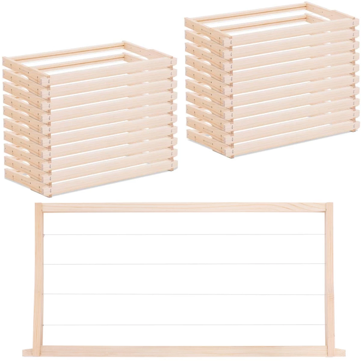 Avilio Rėmas Langstroth Pušies Medžio Rėmas 232 Mm - 20 Vnt.