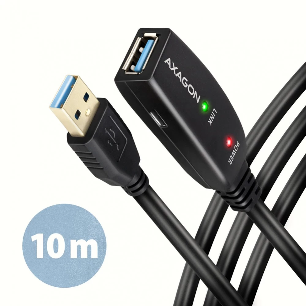 AXAGON ADR-310 USB 3.0  A-M -&gt; A-F act 10m cabl