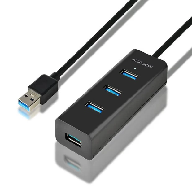 Axagon Hue-s2bl Usb šakotuvas