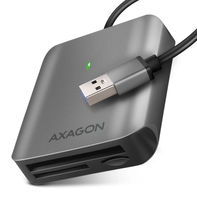 Axagon Usb 3.0 Cre-s3 Atminties Kortelių Skaitytuvas