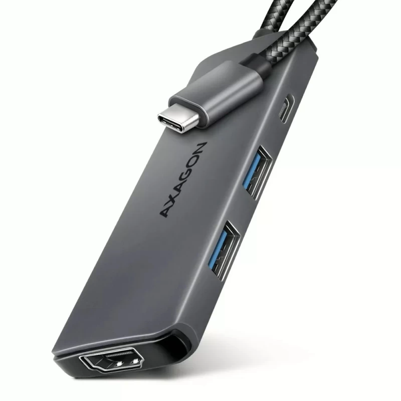 Axagon Usb šakotuvas Hmc-5h8k