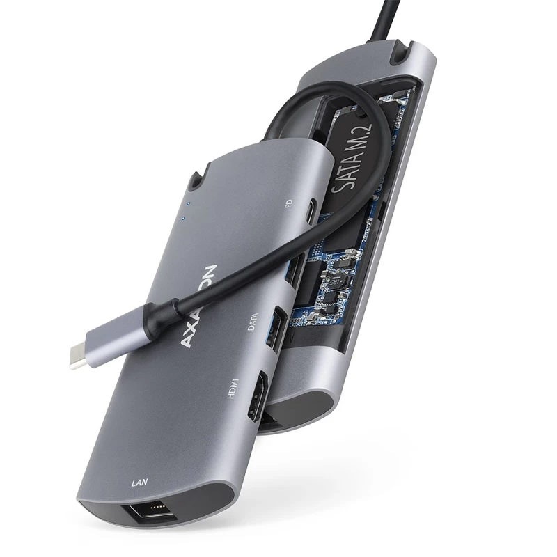 Axagon Usb šakotuvas Hmc-6m2