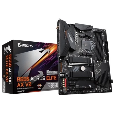 B550 AORUS ELITE AX V2  AM4 4DDR4 HDMI/DP M.2 A