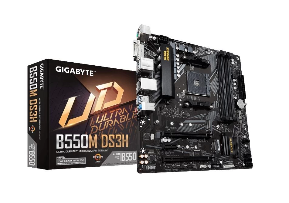 B550M DS3H AM4 4DDR4    HDMI/DVI M.2 USB3.2 mAT
