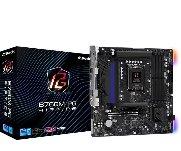 B760M PG RIPTIDE s1700  4DDR5 DP/HDMI/USB mATX