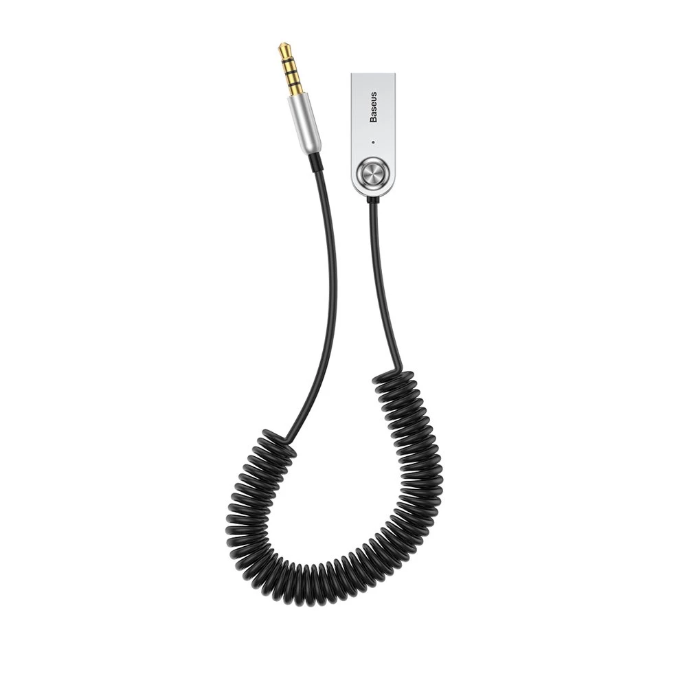 Ba01 bluetooth Garso Imtuvas 5.0 Garso Adapterio Kabelis Aux Lizdas Juodas