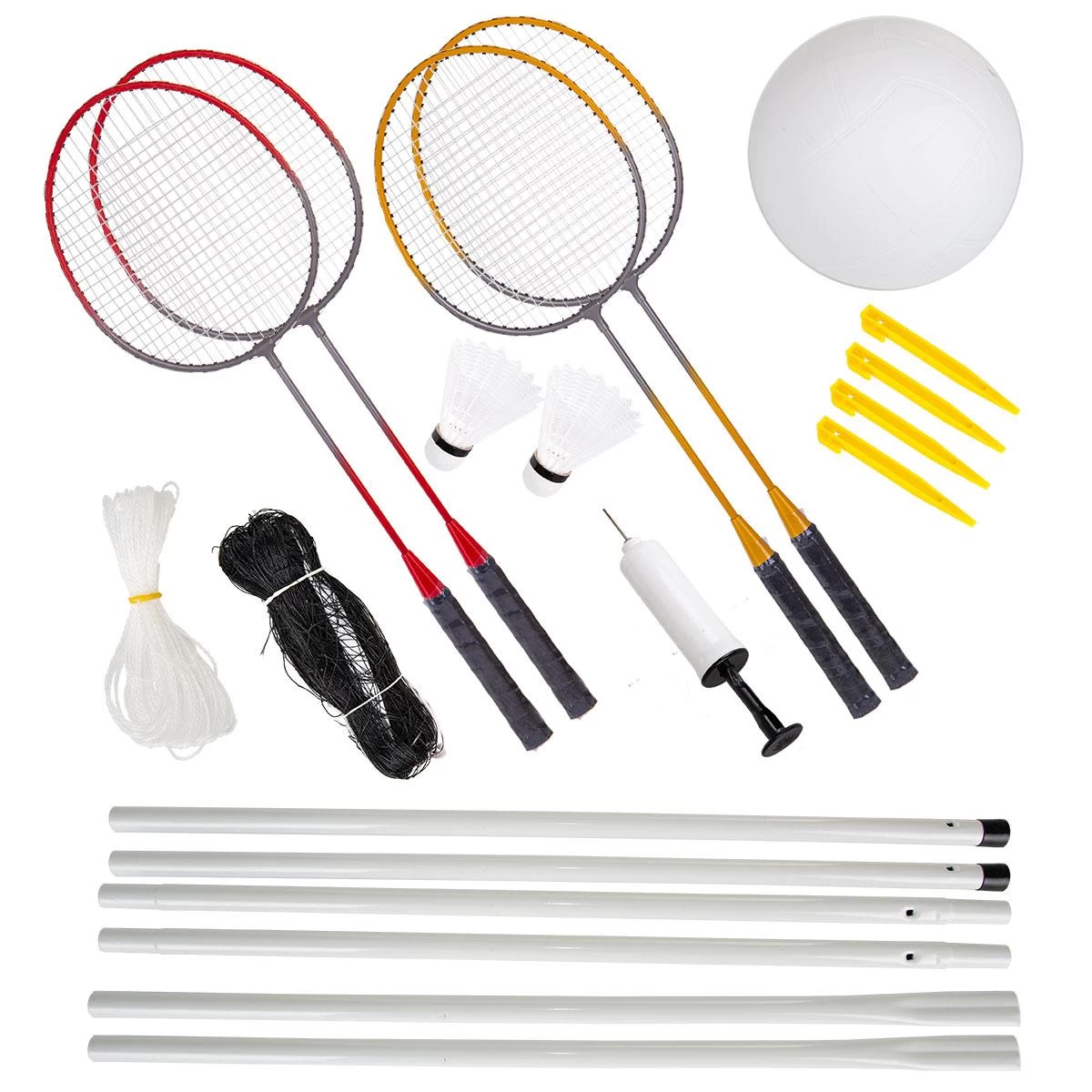 Badmintono Ir Tinklinio Rinkinys Enero 10in1