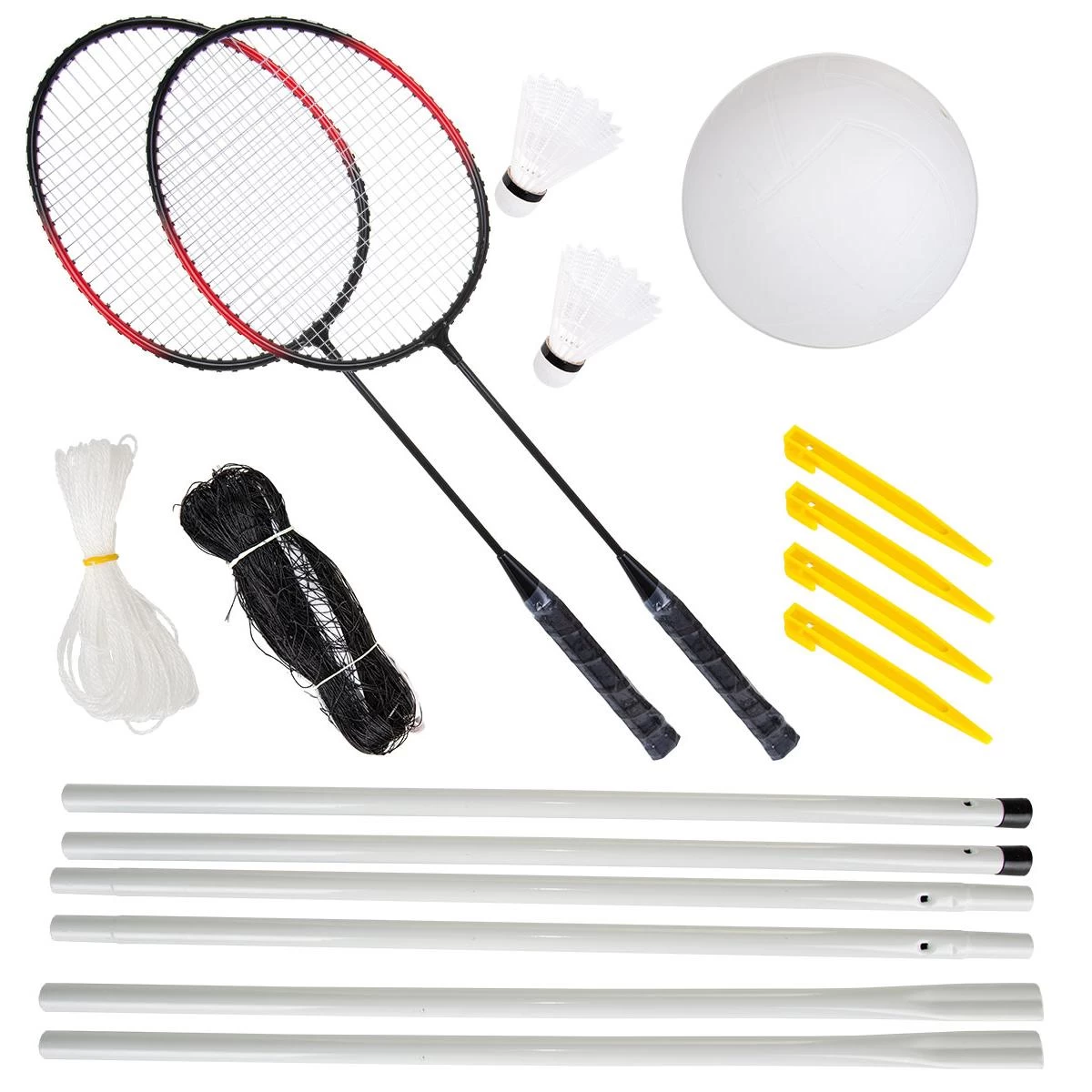Badmintono Ir Tinklinio Rinkinys Enero 6in1