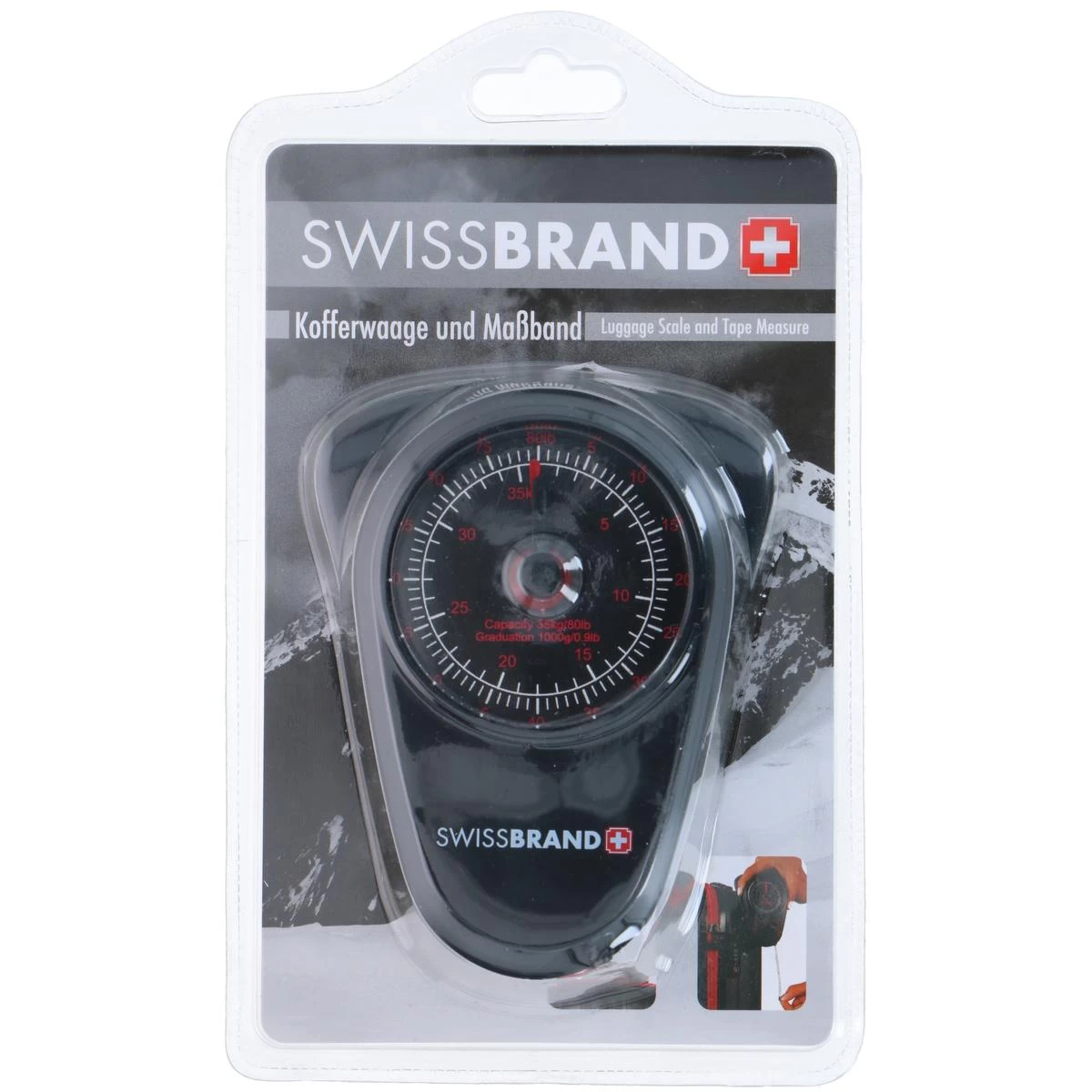 Bagažo Svorio Matuoklis Su Matuokliu, Maksimalus Svoris 32 Kg, „swissbrand“