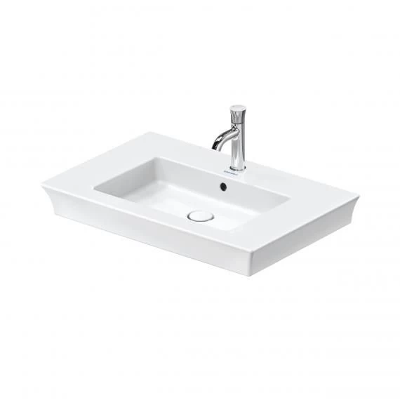 Baldinis praustuvas Duravit White Tulip by Starck, 75x49 cm